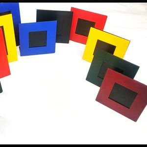 (2) 6.5 x 6.5 Magnetic Table Picture Frame Bundle